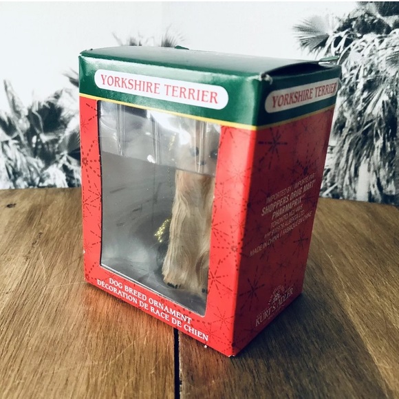 Kurt Adler YORKSHIRE TERRIER 2.5" Dog Ornament - Picture 2 of 6